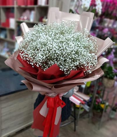 Букет цветов из: Гипсофила в Зимовниках
