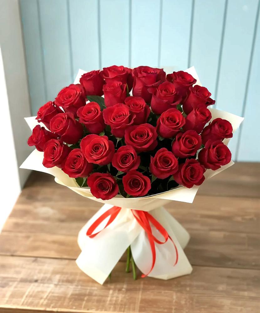 Букет 29 Красных роз в Зимовниках