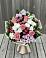 Букет цветов из: Альстромерии, Гвоздики, Розы и Хризантемы в Зимовниках