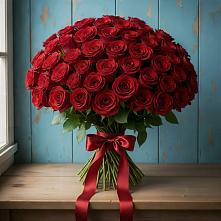 Букет Красные розы Блэк Меджик в Зимовниках