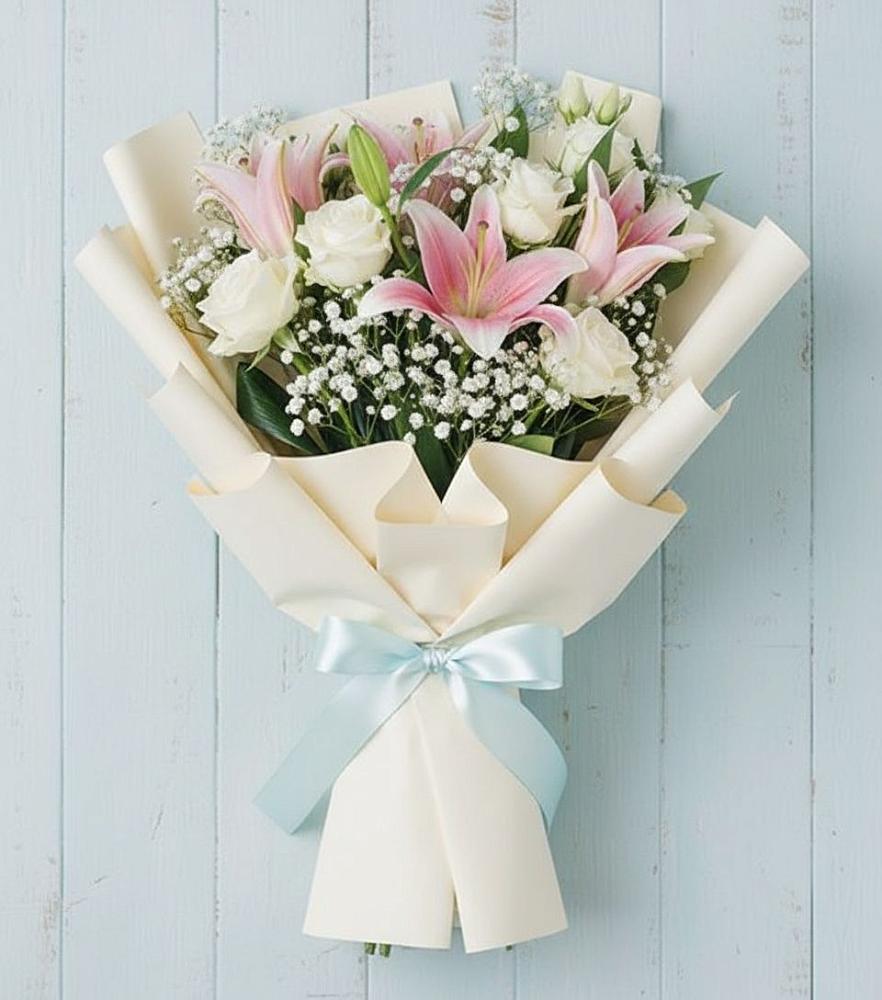 Букет цветов из: Лилии в Зимовниках