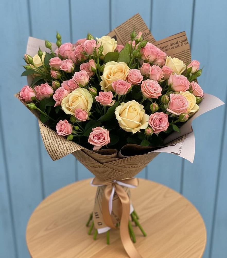 Букет цветов из: Розы в Зимовниках