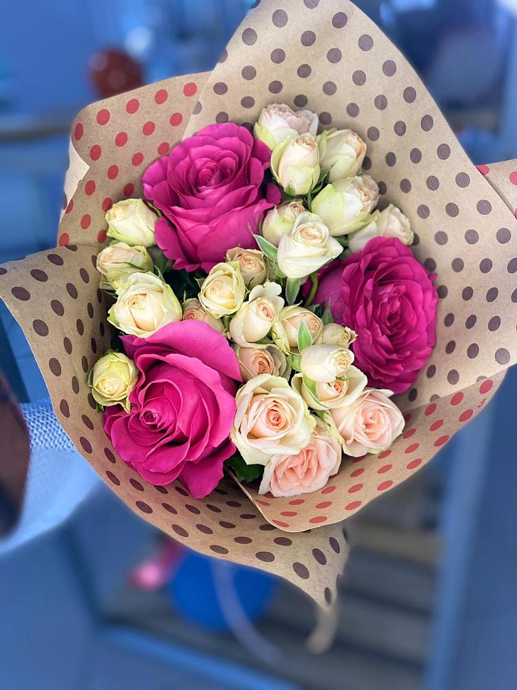 Букет цветов из: Розы в Зимовниках