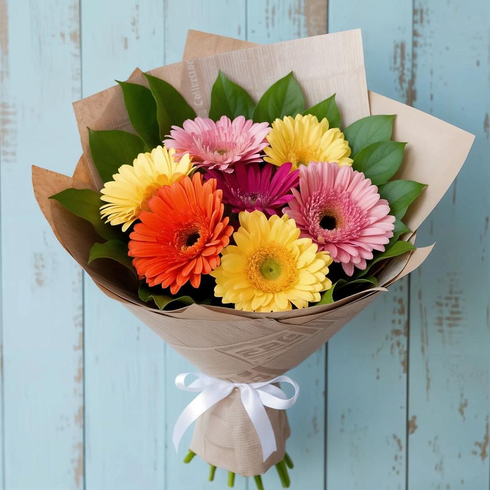 Букет цветов из: Герберы в Зимовниках