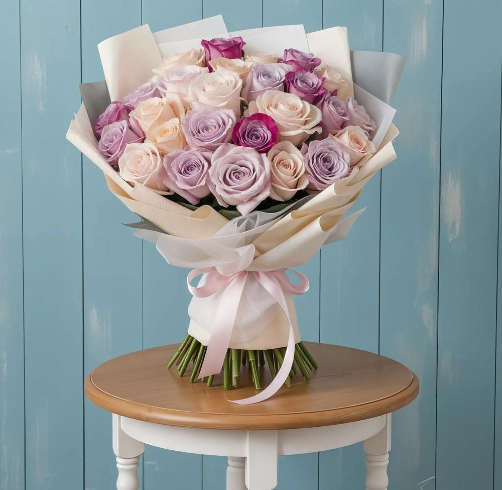 Букет цветов из: Розы в Зимовниках