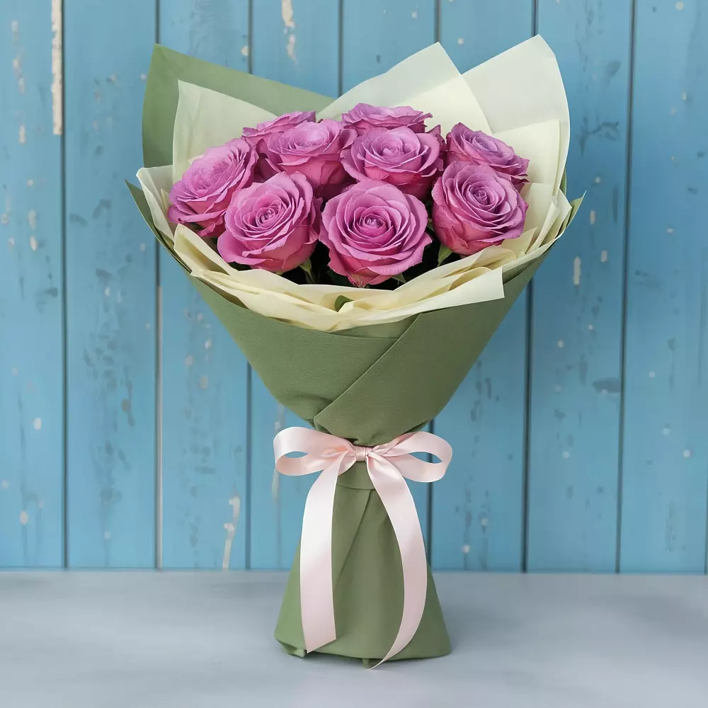 Букет Розы Фёрст Леди в Зимовниках