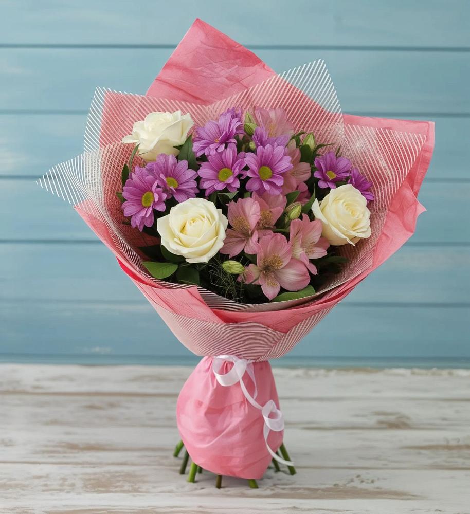 Букет цветов из: Герберы в Зимовниках