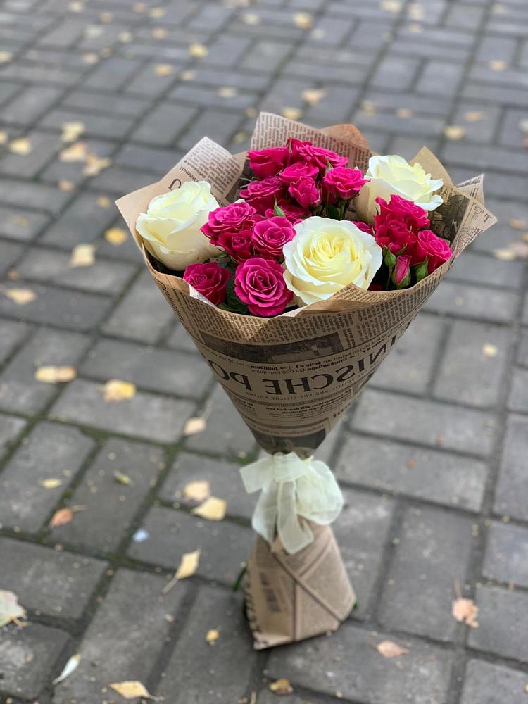 Букет цветов из: Розы в Зимовниках
