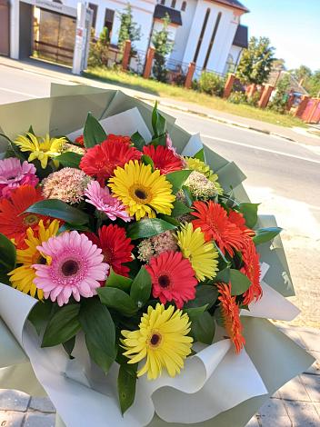 Букет цветов из: Герберы в Зимовниках