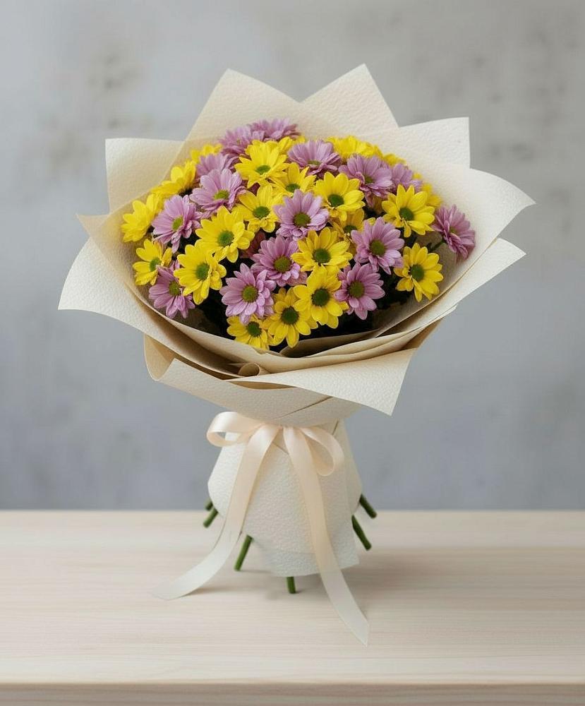 Букет цветов из: Хризантемы в Зимовниках