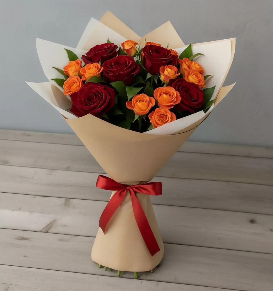 Букет Любовь и восторг в Зимовниках